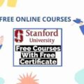 Stanford University Free Online Courses